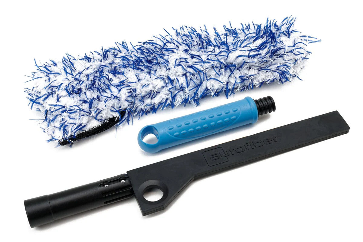 BARREL BLADE - Wheel Brush with Plush MIcrofiber Cover