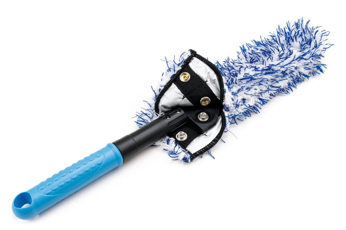 BARREL BLADE - Wheel Brush with Plush MIcrofiber Cover