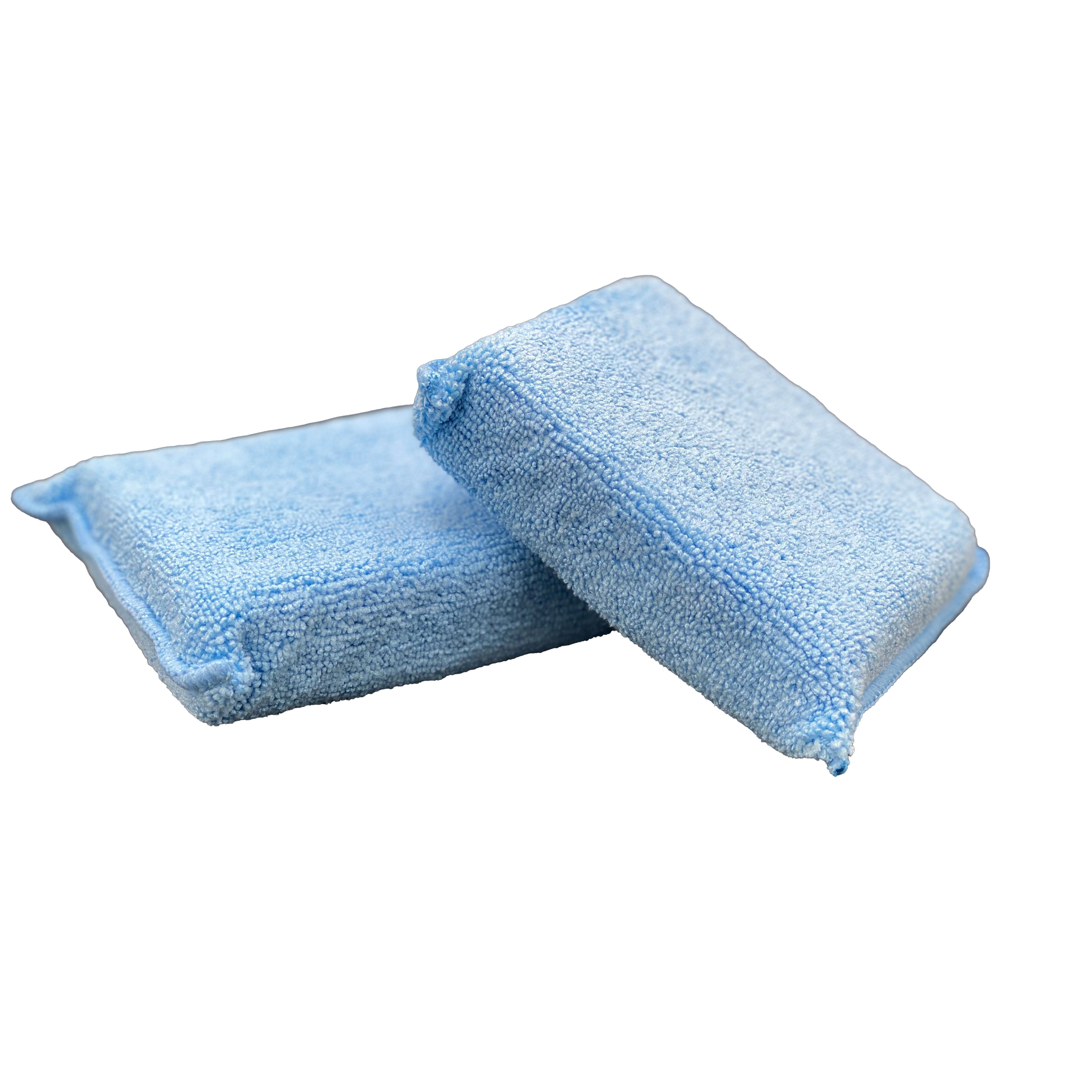 3" x 5" Blue Small Micro Fiber Applicator