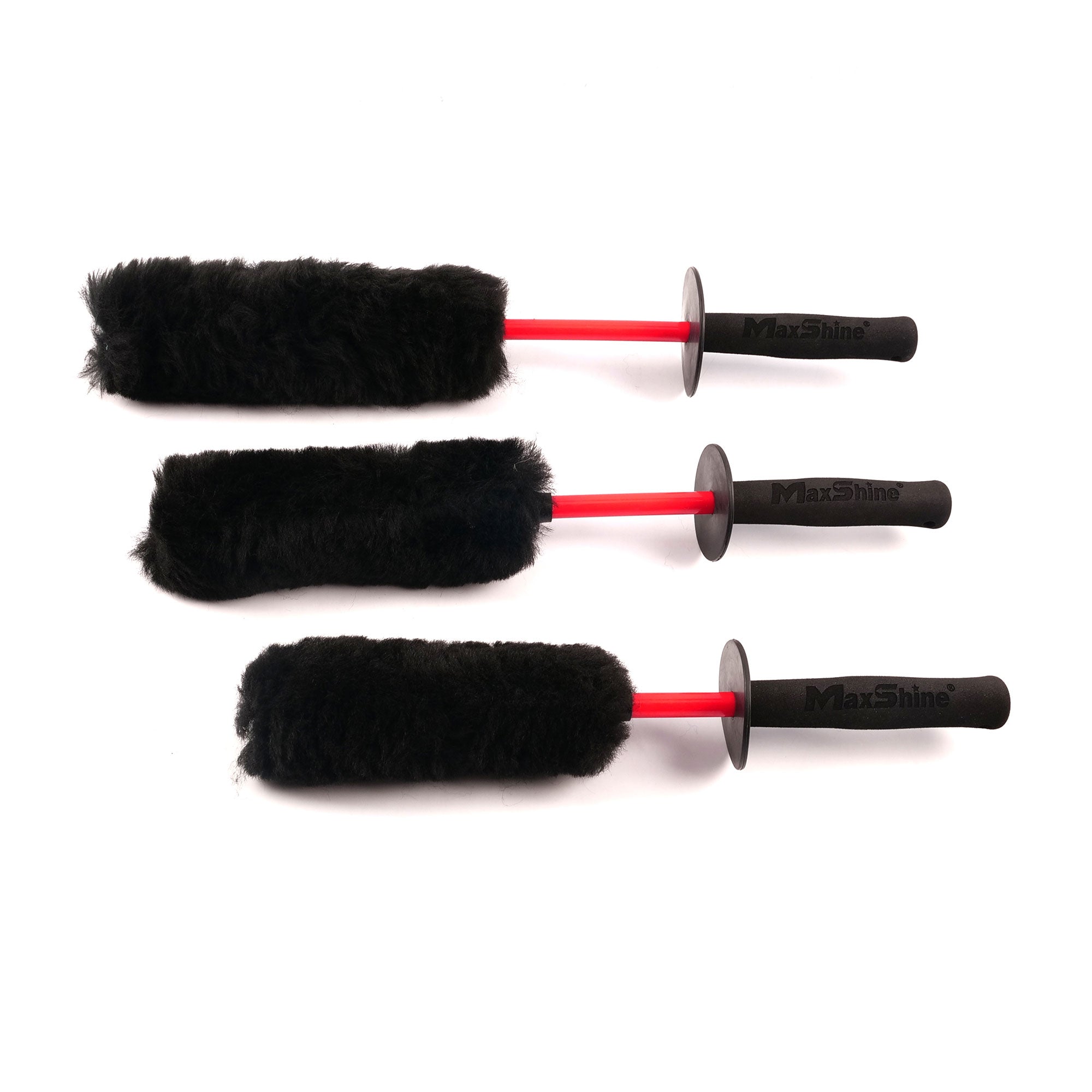 Ultimate Wool Wheel Brush 3pcs/Kit
