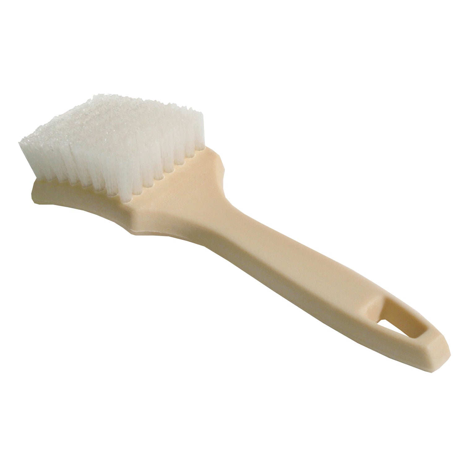 White Nylon Whitewall Sidewall Tire Brush