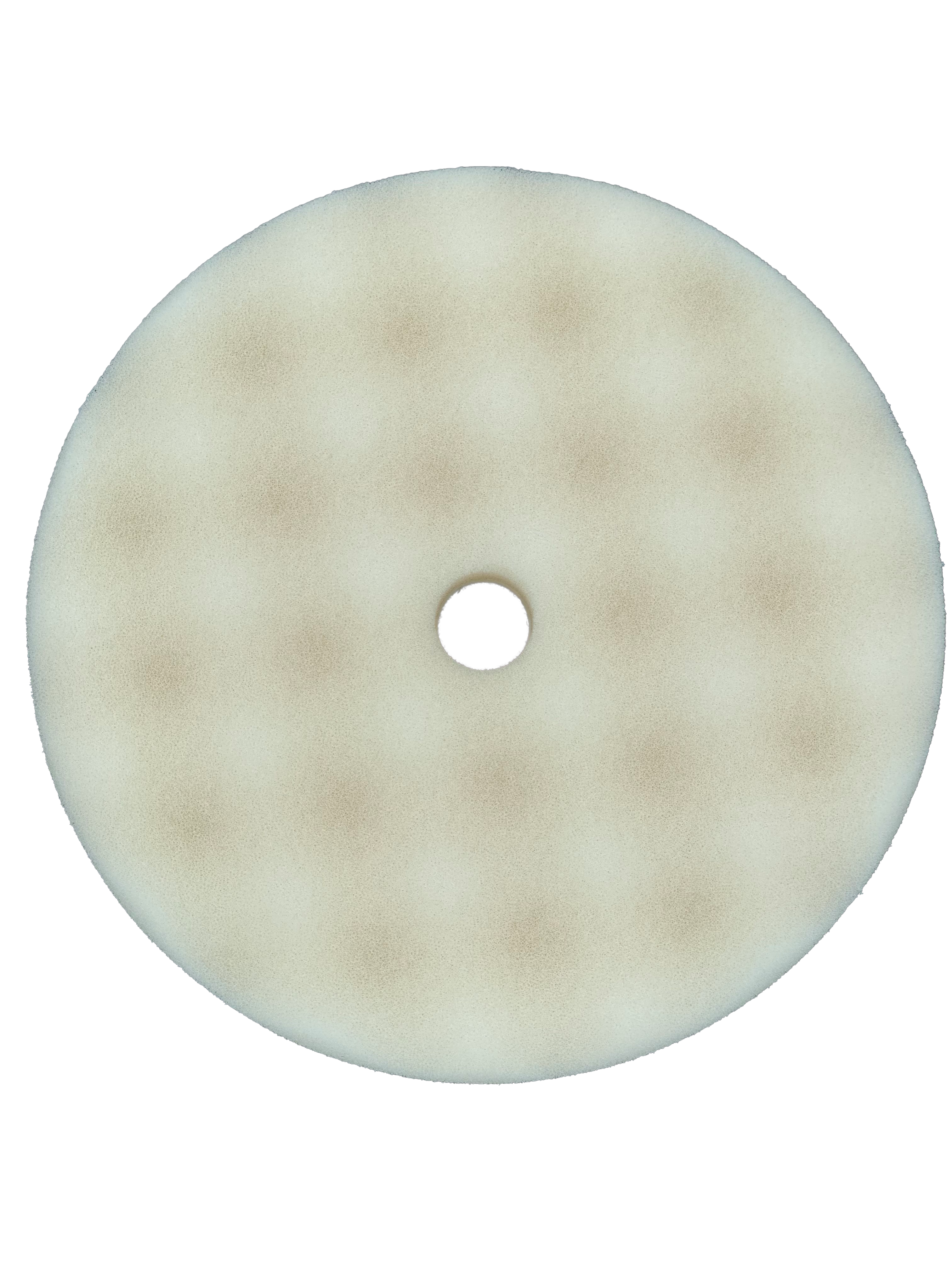 8" Coarse White Convoluted Face Foam Grip Pad