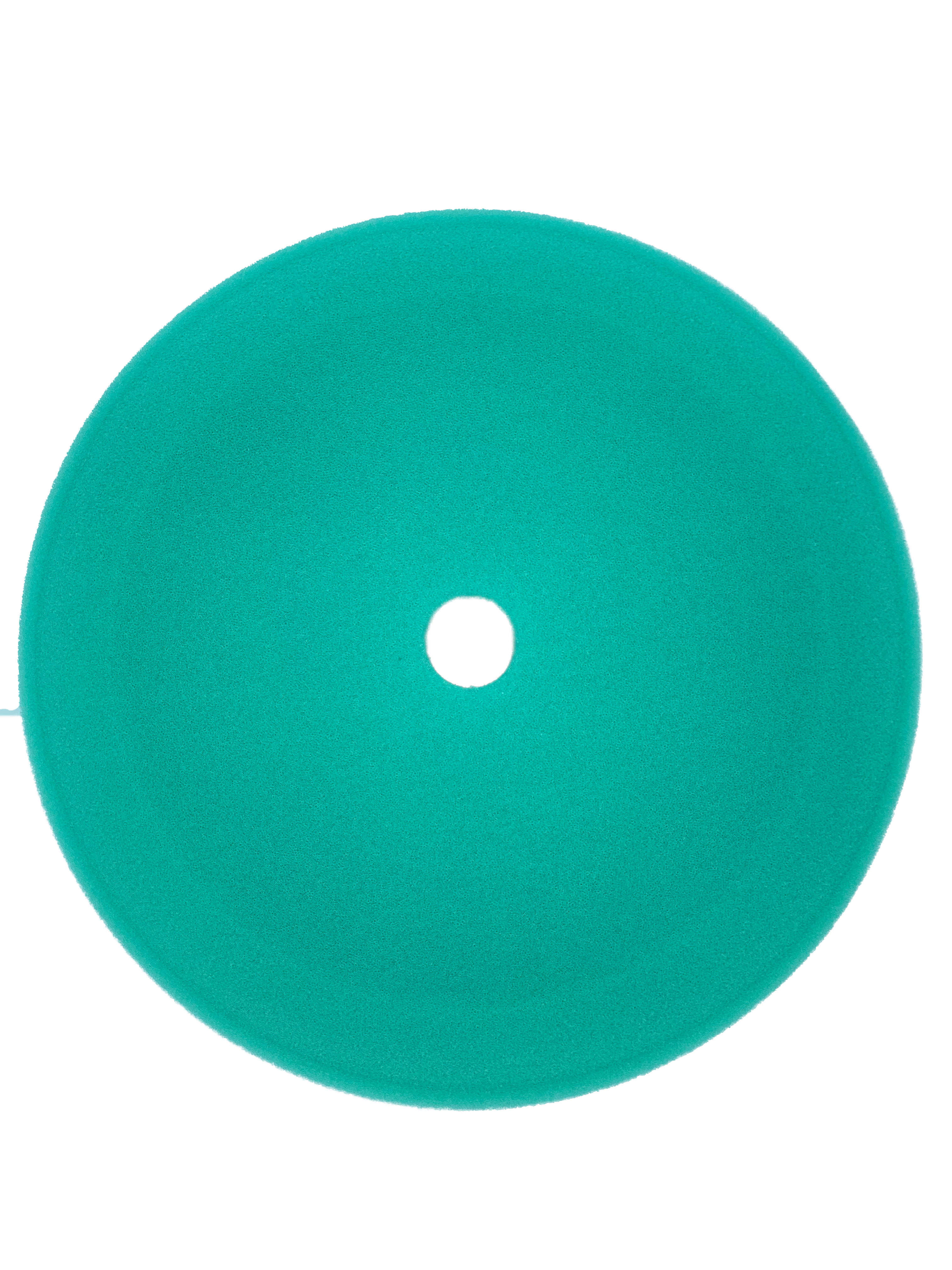 9" Green Polishing Foam Grip Pad, Contour Edge