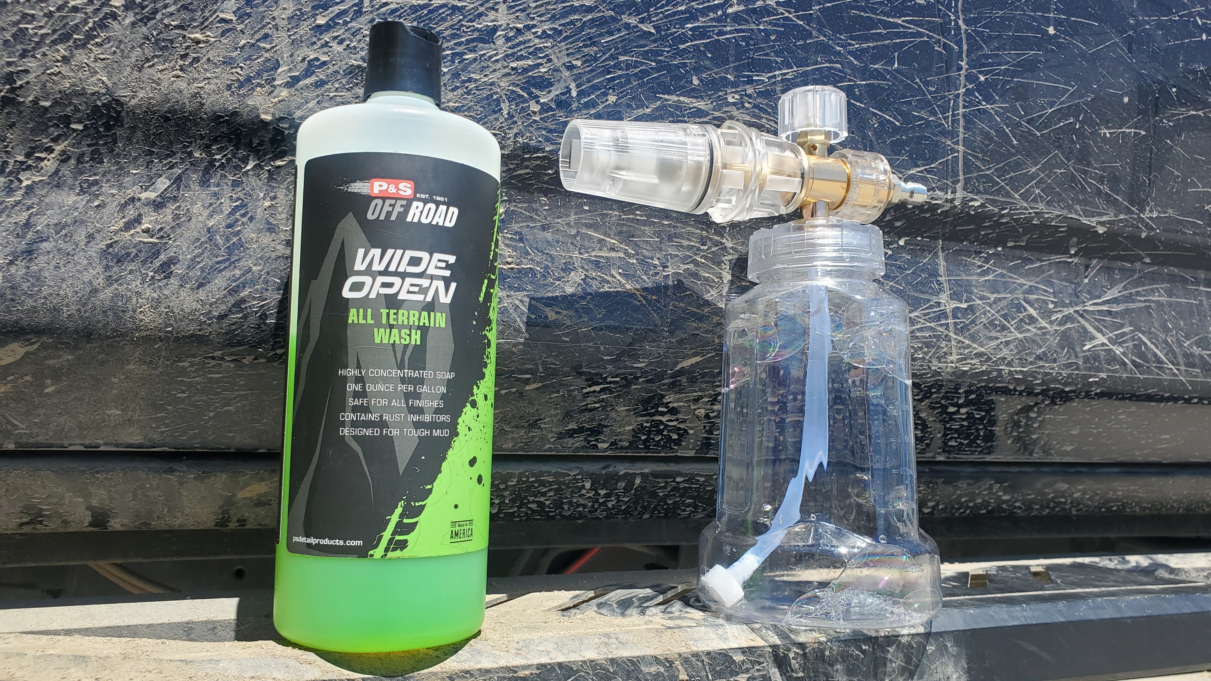 P&S OFF-ROAD COLLECTION WIDE OPEN Soap and PIT STOP DETAIL SPRAY