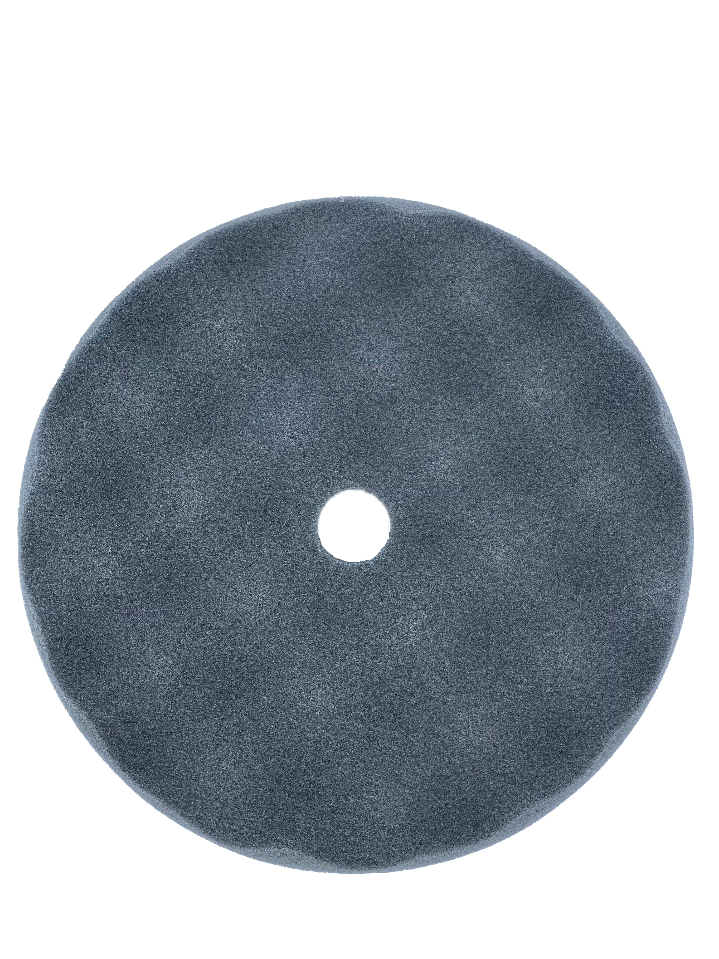 8" Black Convoluted Face Foam Grip Pad Recessed Back